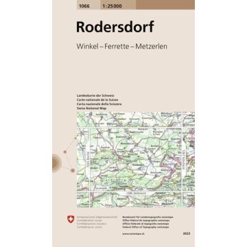 1066 Rodersdorf 1:25 000 / Swisstopo