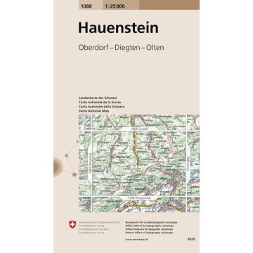 1088 Hauenstein 1:25 000 / Swisstopo