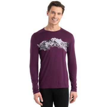 Shirt fonctionnel Oasis 200 LS Crewe Print Men