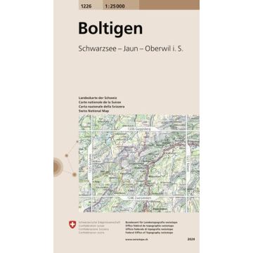1226 Boltigen 1:25 000 / Swisstopo