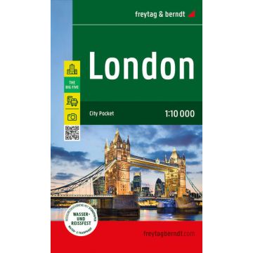 Stadtplan London 1:10 000 City Pocket / Freytag & Berndt
