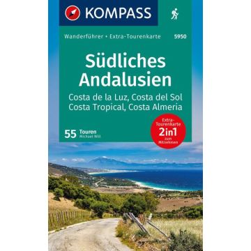Wanderführer Südliches Andalusien mit Wanderkarte / Kompass