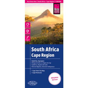 Strassenkarte Südafrika Kapregion 1:500 000 / Reise Know-How