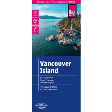 Strassenkarte Vancouver Island 1:250 000  / Reise Know-How