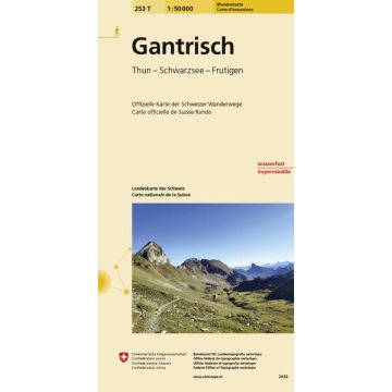 253 T Gantrisch Carte d'excursions 1:50 000