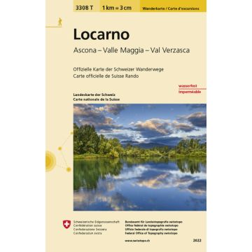 3308 T Locarno Wanderkarte 1:33 333 