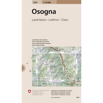 1293 Osogna 1:25 000 / Swisstopo