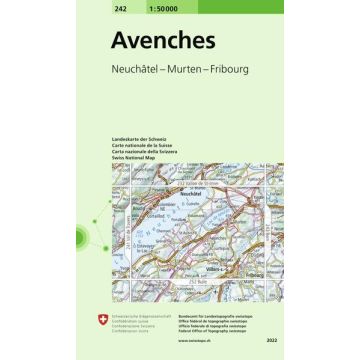 242 Avenches 1:50 000 / Swisstopo
