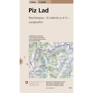 1199bis Piz Lad 1:25 000 / Swisstopo