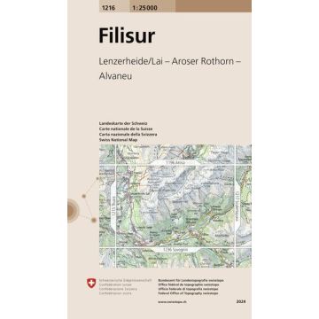 1216 Filisur 1:25 000 / Swisstopo