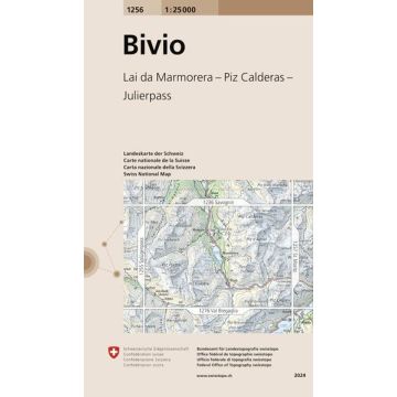 1256 Bivio 1:25 000 / Swisstopo