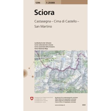 1296 Sciora 1:25 000 / Swisstopo