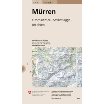 1248 Mürren 1:25 000 / Swisstopo