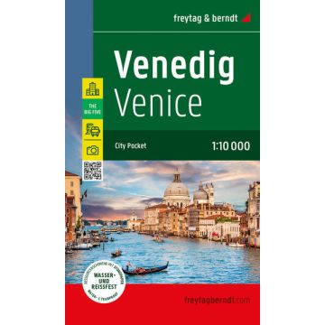 Stadtplan Venedig 1:5 000 / Freytag & Berndt