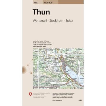 1207 Thun 1:25 000 / Swisstopo