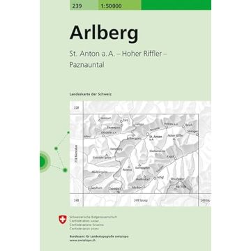 239 Arlberg 1:50 000 / Swisstopo