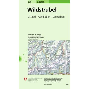 263 Wildstrubel 1:50 000 / Swisstopo