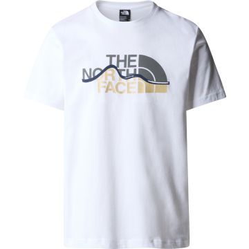 M SS Mountain Line Tee