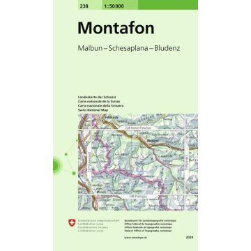 238 Montafon 1:50 000 / Swisstopo