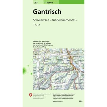 253 Gantrisch 1:50 000 / Swisstopo