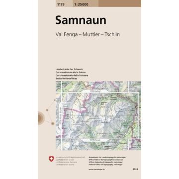 1179 Samnaun 1:25 000 / Swisstopo