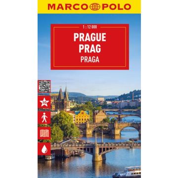 Plan de ville Prague 1:12 000 / Marco Polo City Map