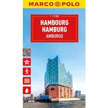 Stadtplan Hamburg 1:16 000 / Marco Polo City Map