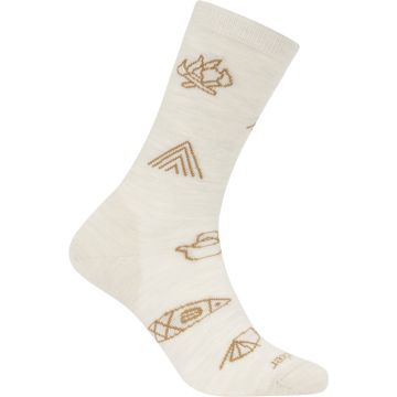 Lifestylesocken Ultralight Merino Crew Camp Lady