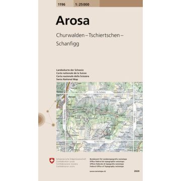1196 Arosa 1:25 000 / Swisstopo