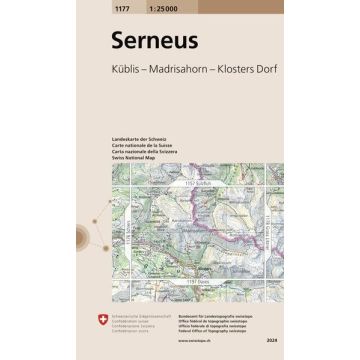 1177 Serneus 1:25 000 / Swisstopo