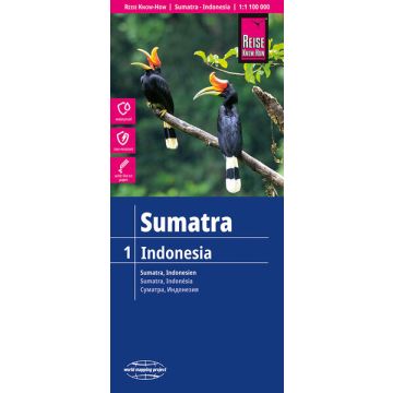 Strassenkarte Sumatra 1: 1 100 000 / Reise Know-How