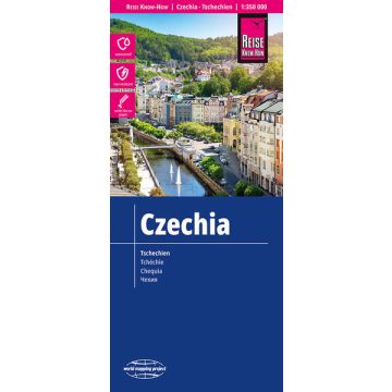Carte routière Tchéquie 1: 350 000 / Reise Know-How