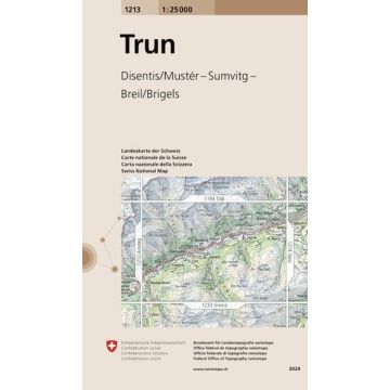 1213 Trun 1:25 000 / Swisstopo