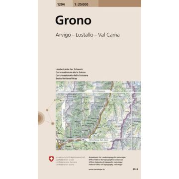 1294 Grono 1:25 000 / Swisstopo
