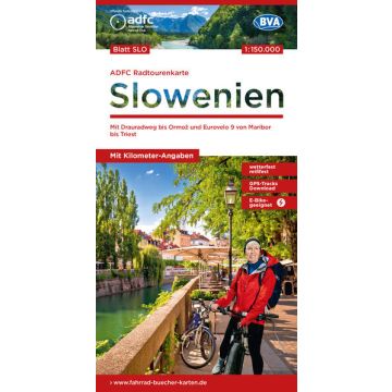 Velokarte ADFC SLO Slowenien 1:150 000