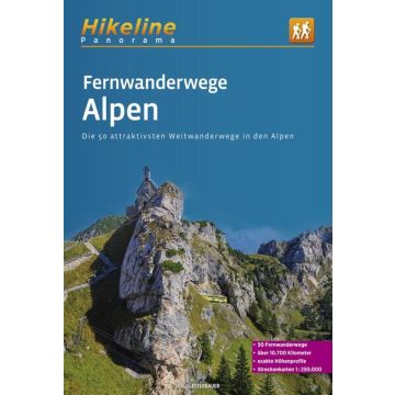 Fernwanderwege Alpen / Hikeline Esterbauer