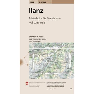 1214 Ilanz 1:25 000 / Swisstopo