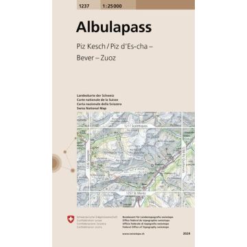 1237 Albulapass 1:25 000 / Swisstopo