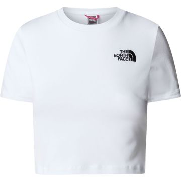 W S/S Essential Cropped Slim Tee