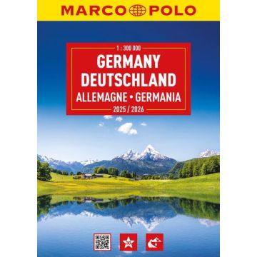 Strassenatlas Deutschland 1: 300 000 / Marco Polo