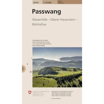 25101 Passwang 1:25 000 / Swisstopo (Gipfel)