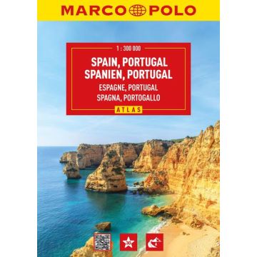 Atlas routier Espagne Portugal 1:300'000 / Marco Polo