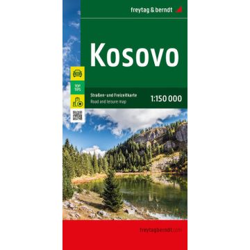 Strassenkarte Kosovo 1:150 000 / Freytag & Berndt