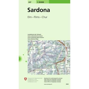 247 Sardona 1:50 000 / Swisstopo