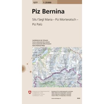 1277 Piz Bernina 1:25 000 / Swisstopo