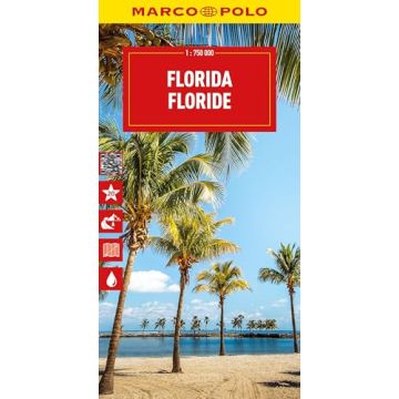 Strassenkarte Florida 1:750 000 / Marco Polo