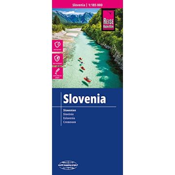 Carte routière Slovénie 1:185 000 / Reise Know-How
