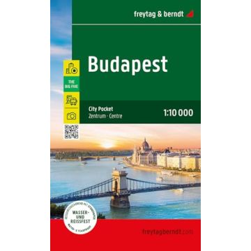 Stadtplan Budapest 1:10 000 City Pocket / Freytag & Berndt