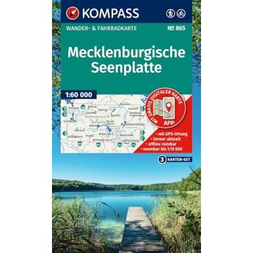 Wanderkarte Kompass 865 Mecklenburgische