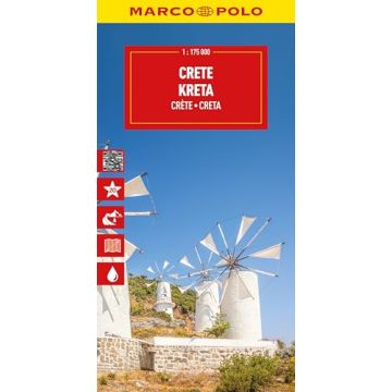 Carte routière Crète 1: 175 000 / Marco Polo
